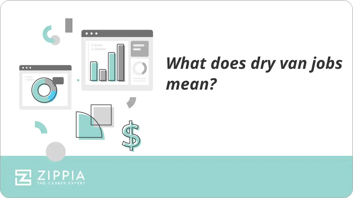 What does dry van jobs mean?