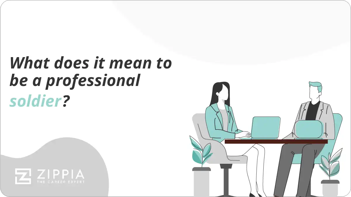 What does it mean to be a professional soldier?
