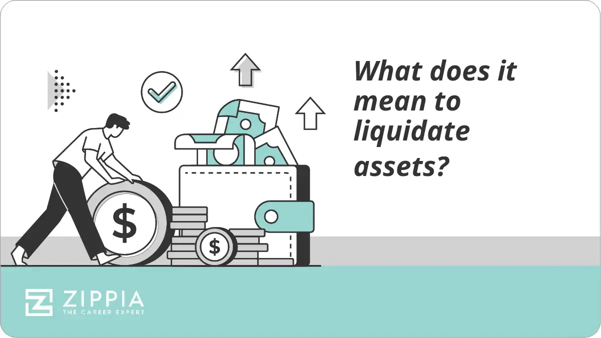 What does it mean to liquidate assets?