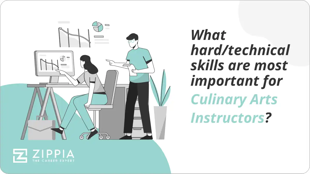 What hard/technical skills are most important for Culinary Arts Instructors?