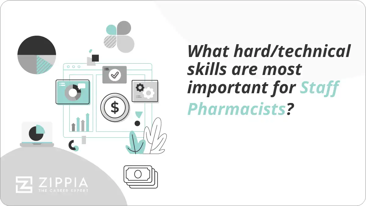 What hard/technical skills are most important for Staff Pharmacists?