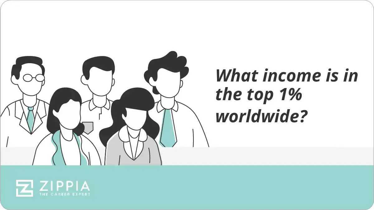 What income is in the top 1% worldwide?
