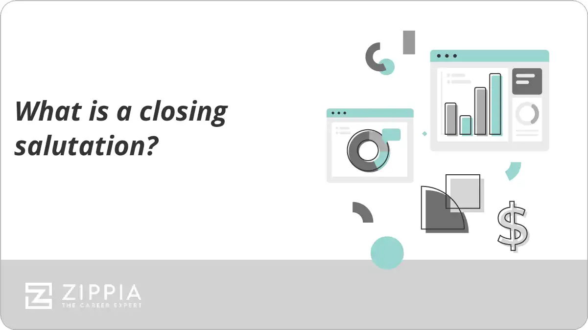 What is a closing salutation?