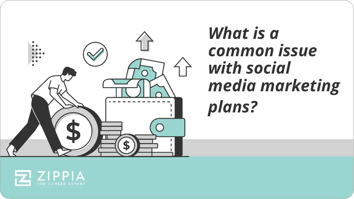 What is a common issue with social media marketing plans?