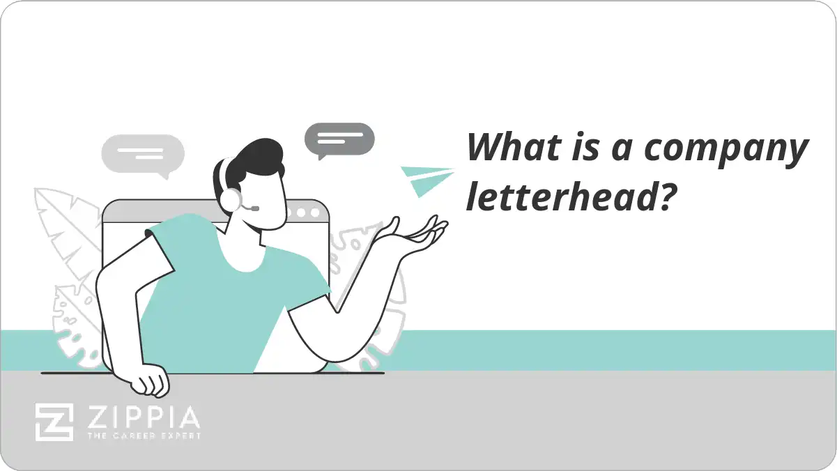 What is a company letterhead?