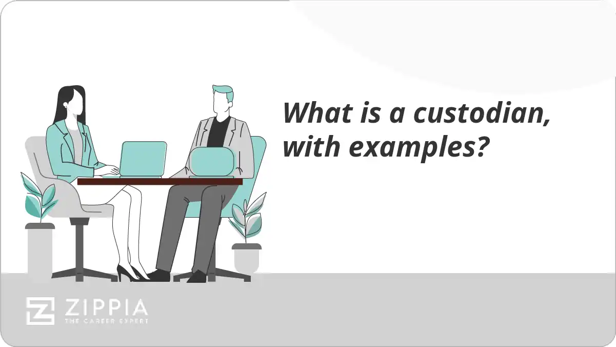 What is a custodian, with examples?