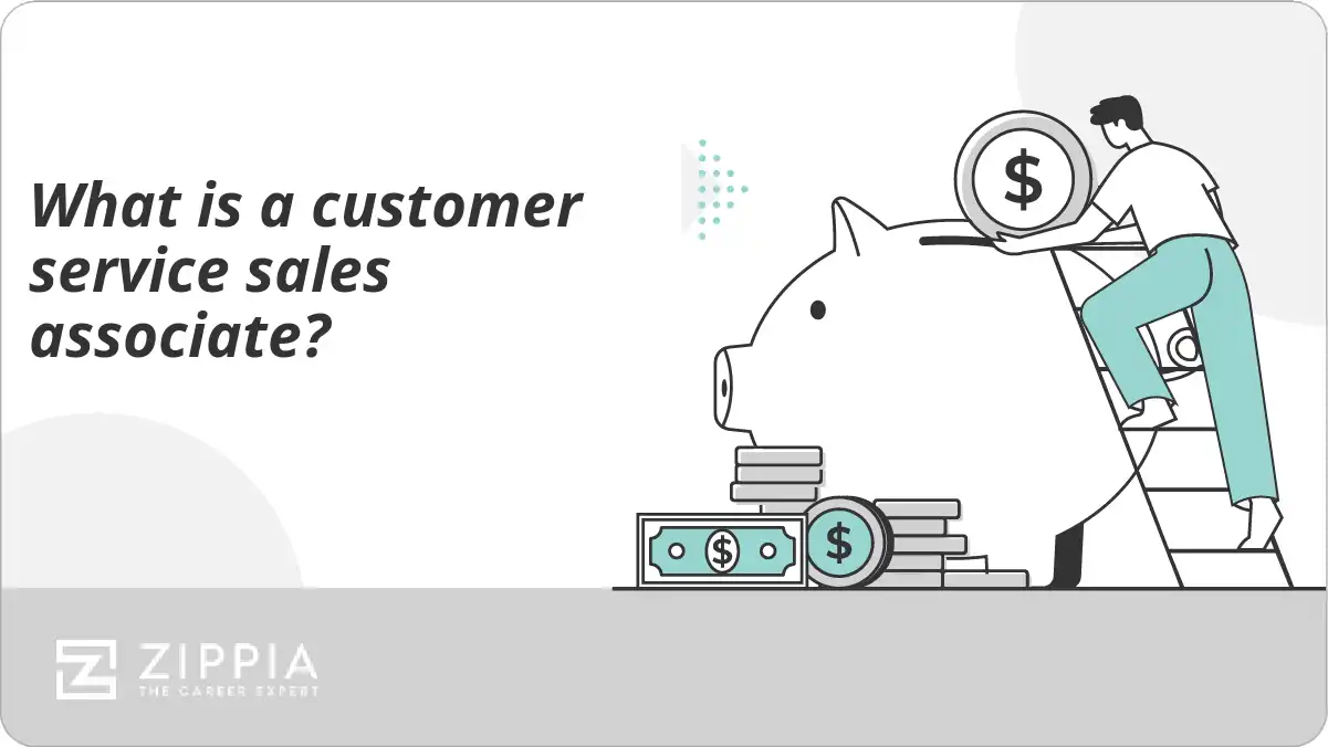 What is a customer service sales associate?