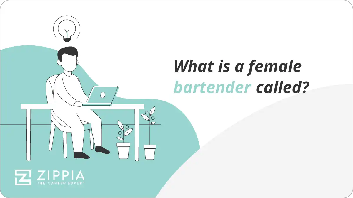 What is a female bartender called? Zippia