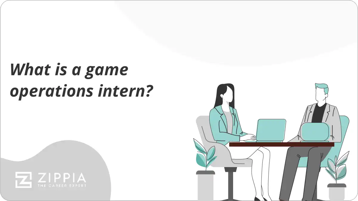 What is a game operations intern?