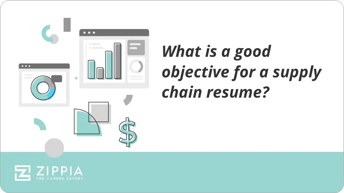 What is a good objective for a supply chain resume?