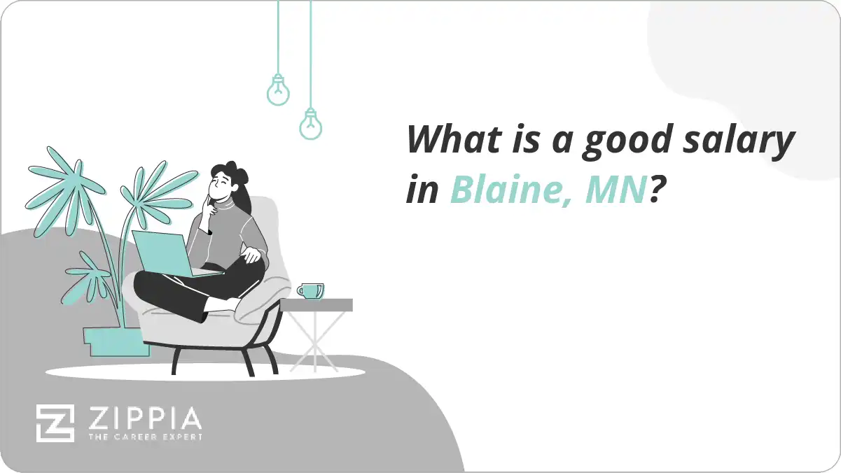 What is a good salary in Blaine, MN?