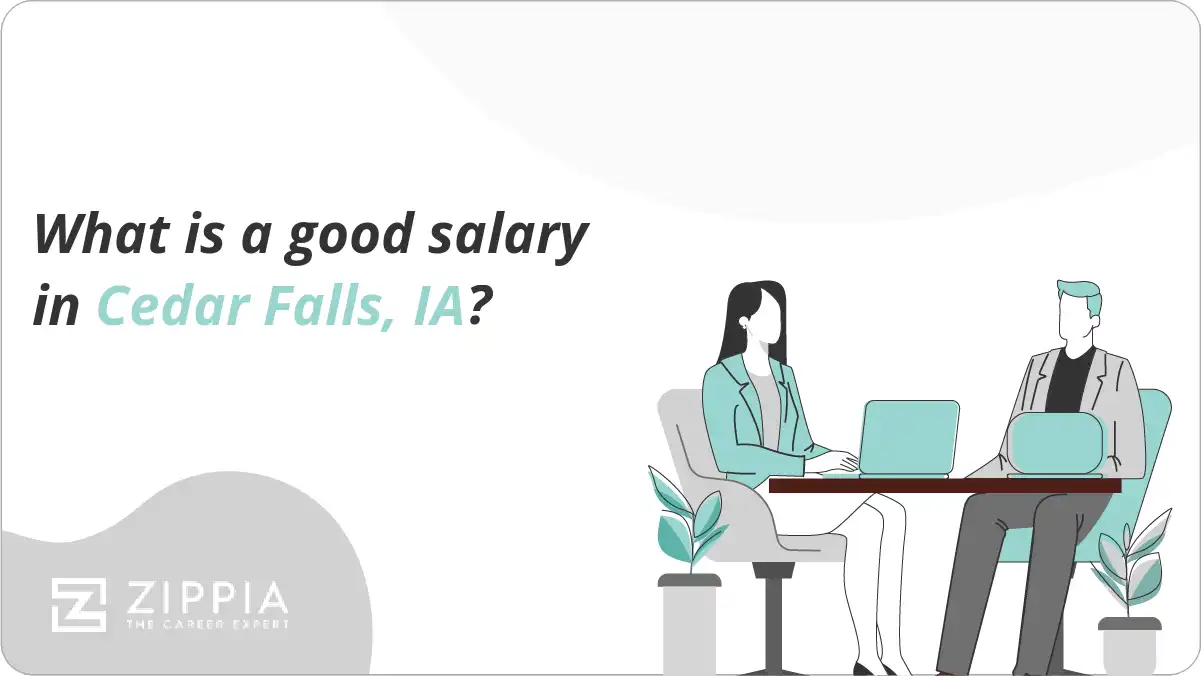 What is a good salary in Cedar Falls, IA?