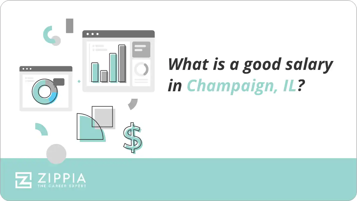 What is a good salary in Champaign, IL?