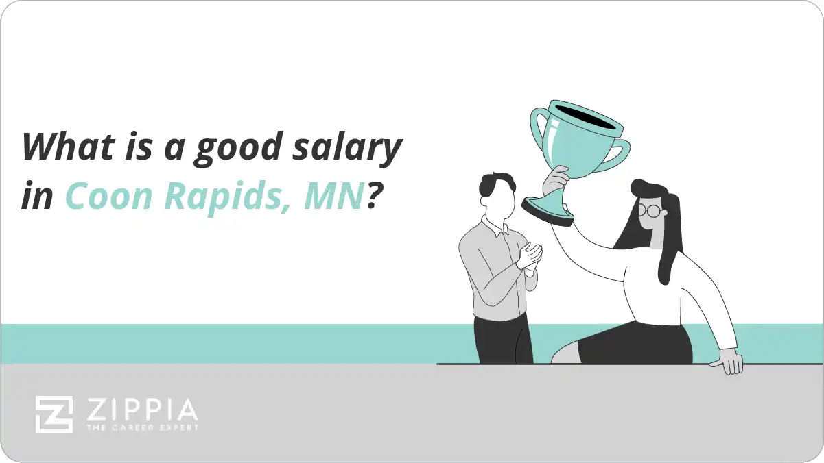 What is a good salary in Coon Rapids, MN?