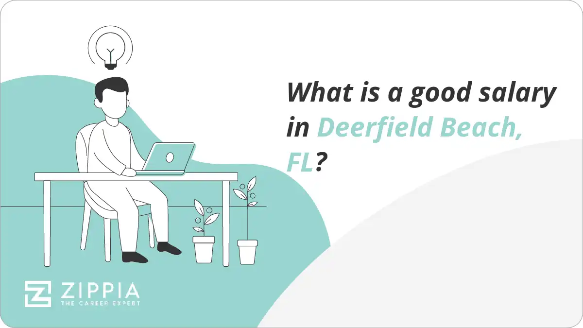What is a good salary in Deerfield Beach, FL?