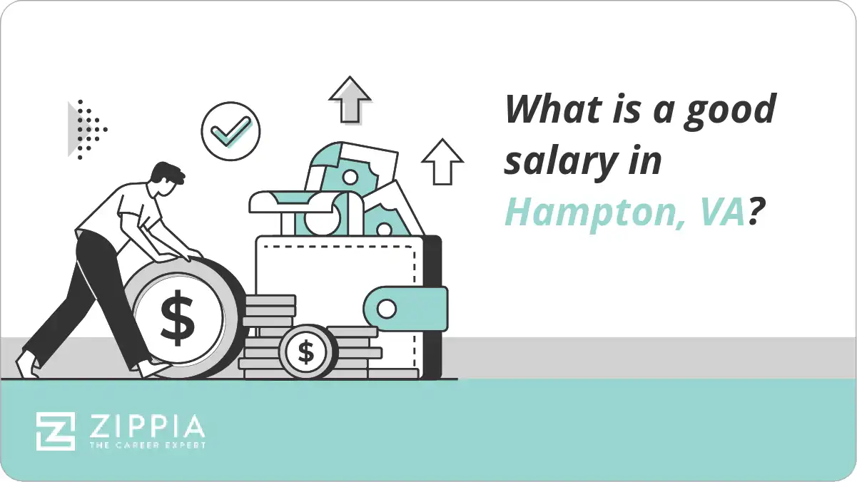 What is a good salary in Hampton, VA?