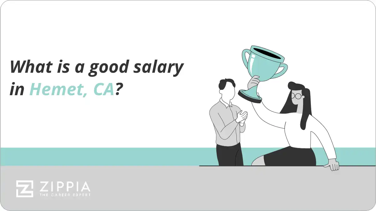 What is a good salary in Hemet, CA?