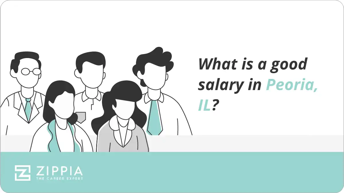 What is a good salary in Peoria, IL?