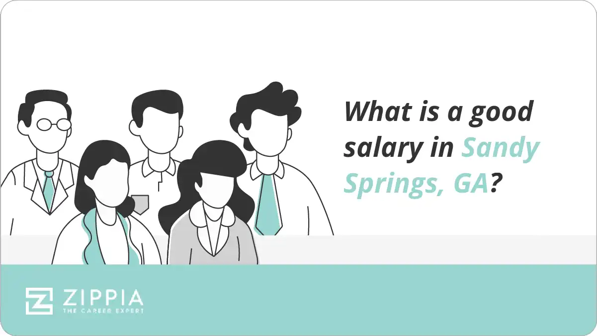 What is a good salary in Sandy Springs, GA?