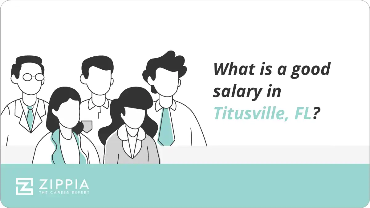 What is a good salary in Titusville, FL?
