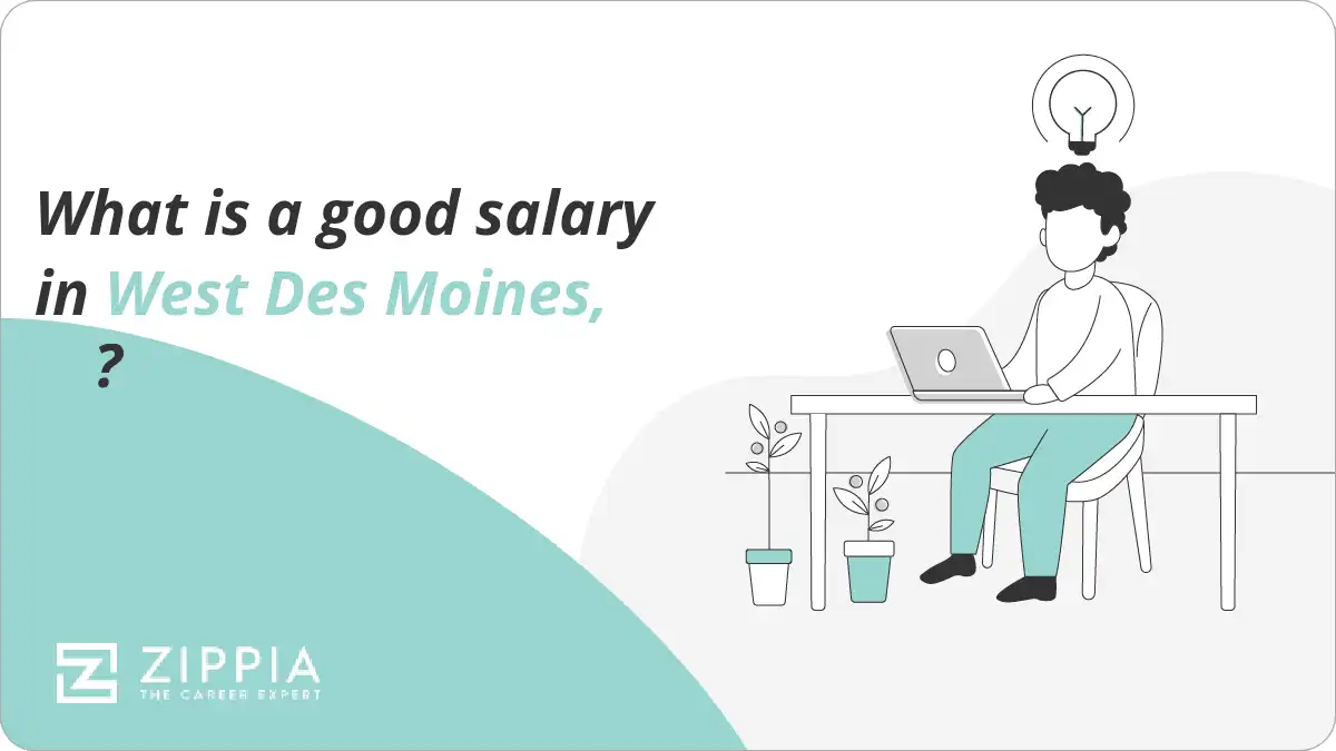 What is a good salary in West Des Moines, IA?