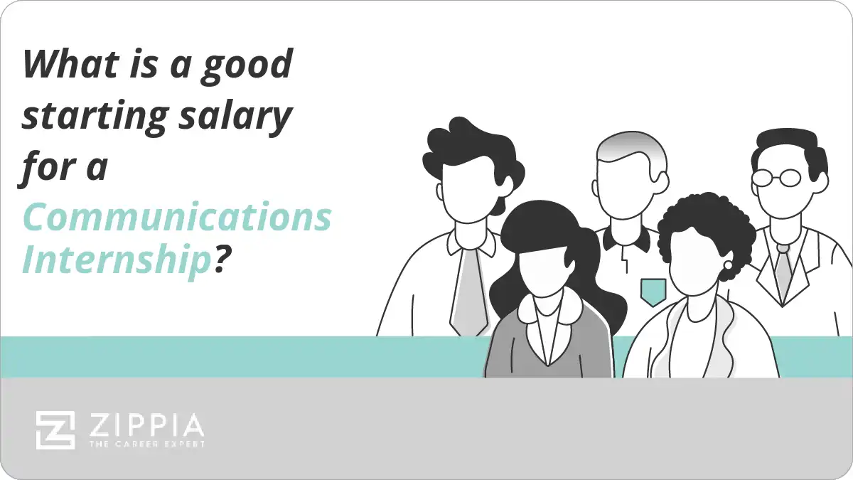 What is a good starting salary for a Communications Internship?