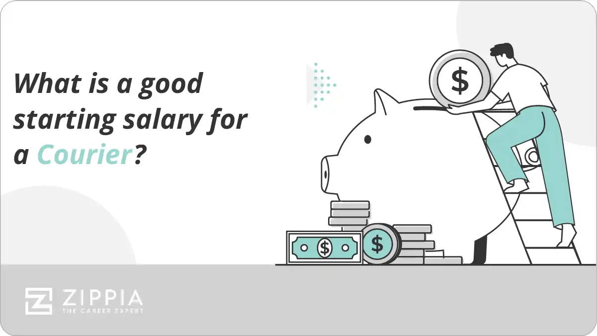 What is a good starting salary for a Courier?