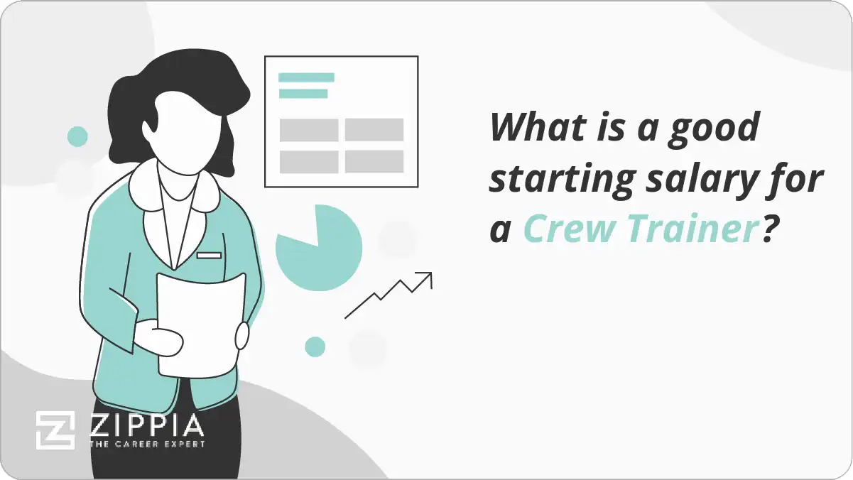 What is a good starting salary for a Crew Trainer?