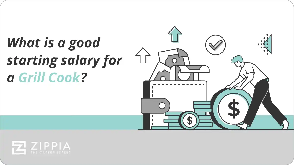 What is a good starting salary for a Grill Cook? Zippia