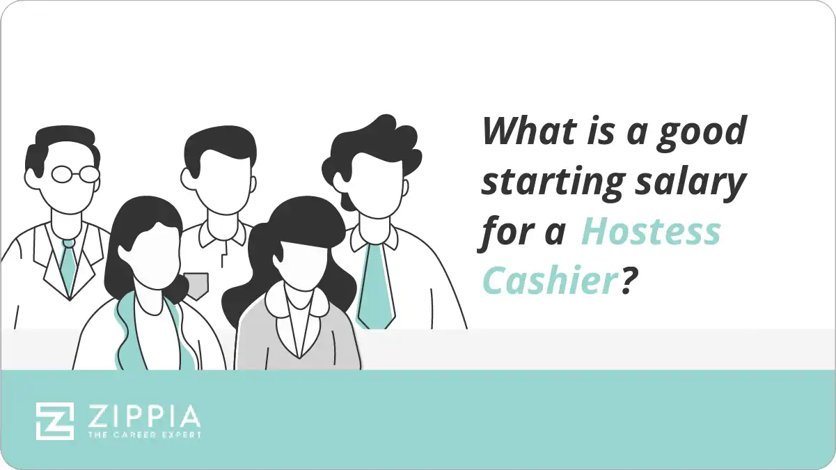 What is a good starting salary for a Hostess Cashier?