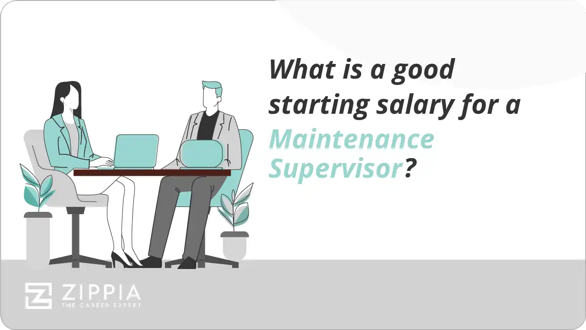 What is a good starting salary for a Maintenance Supervisor?