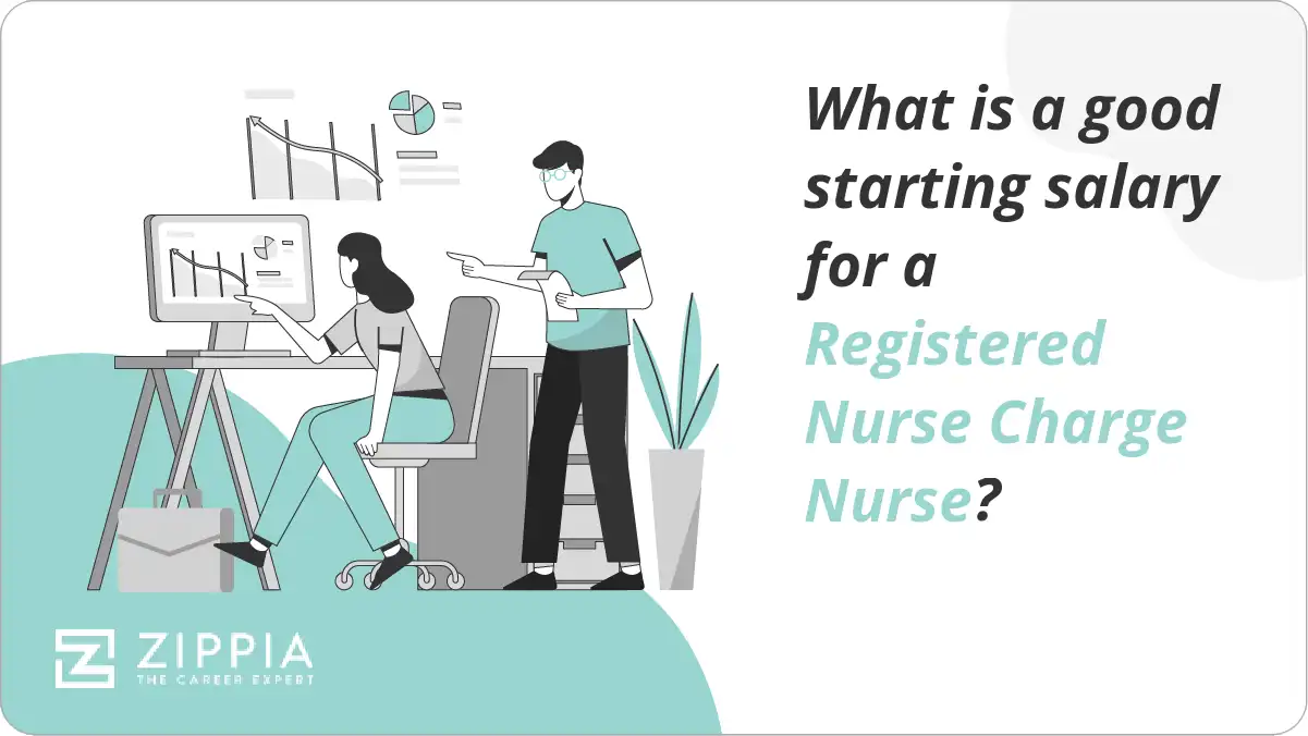What is a good starting salary for a Registered Nurse Charge Nurse?