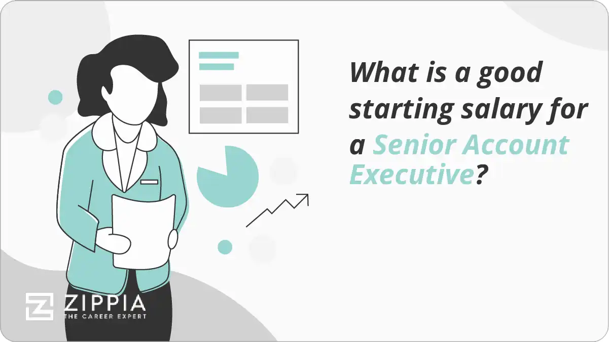 What is a good starting salary for a Senior Account Executive?
