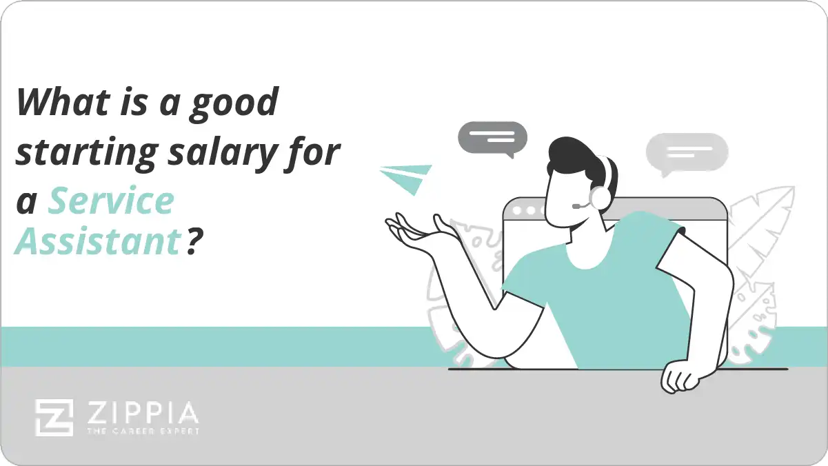 What is a good starting salary for a Service Assistant?