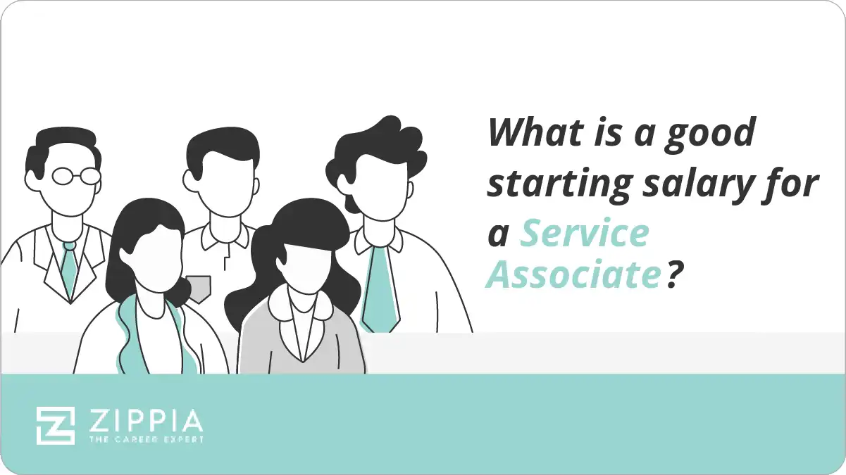 What is a good starting salary for a Service Associate?