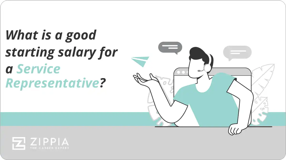 What is a good starting salary for a Service Representative?