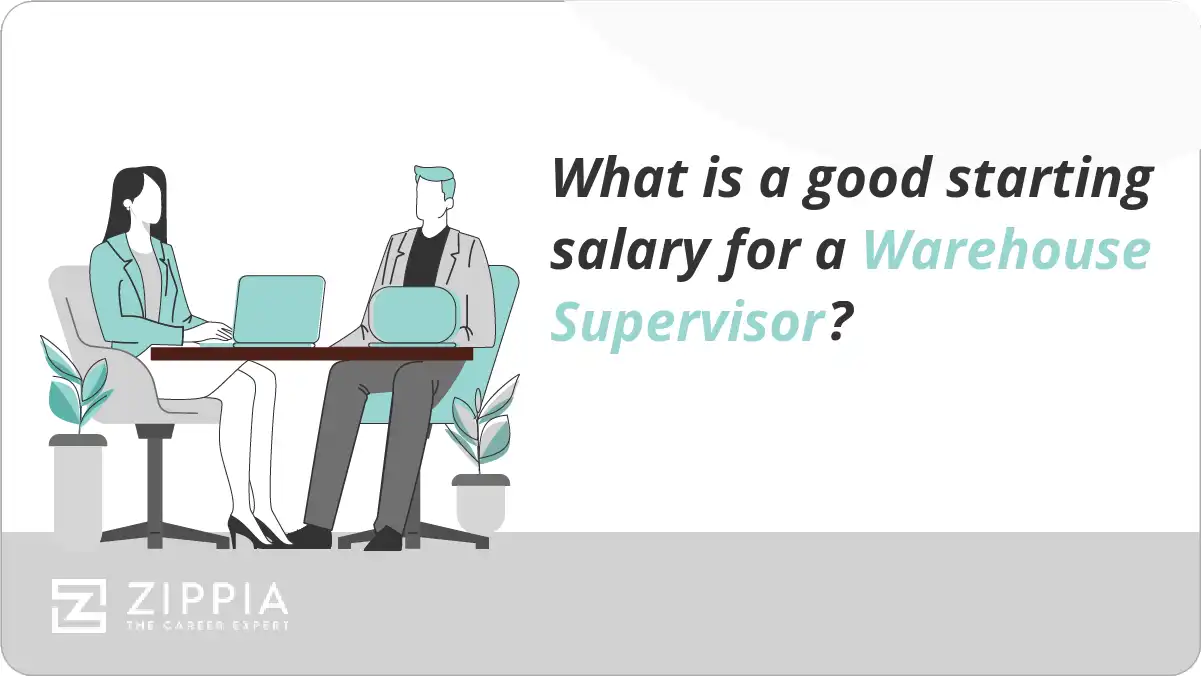 What is a good starting salary for a Warehouse Supervisor?