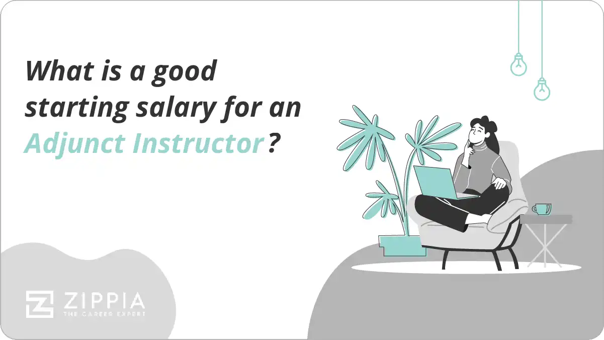 What is a good starting salary for an Adjunct Instructor?