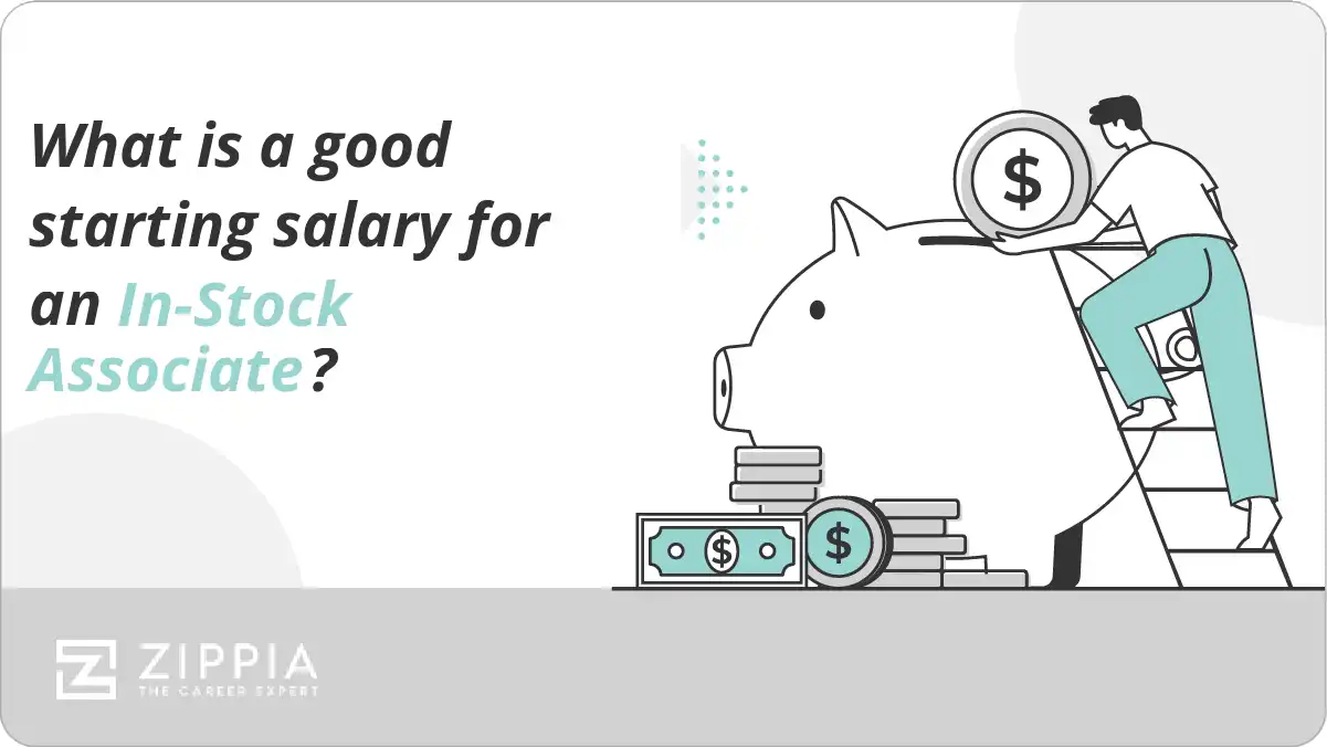 What is a good starting salary for an In-Stock Associate?
