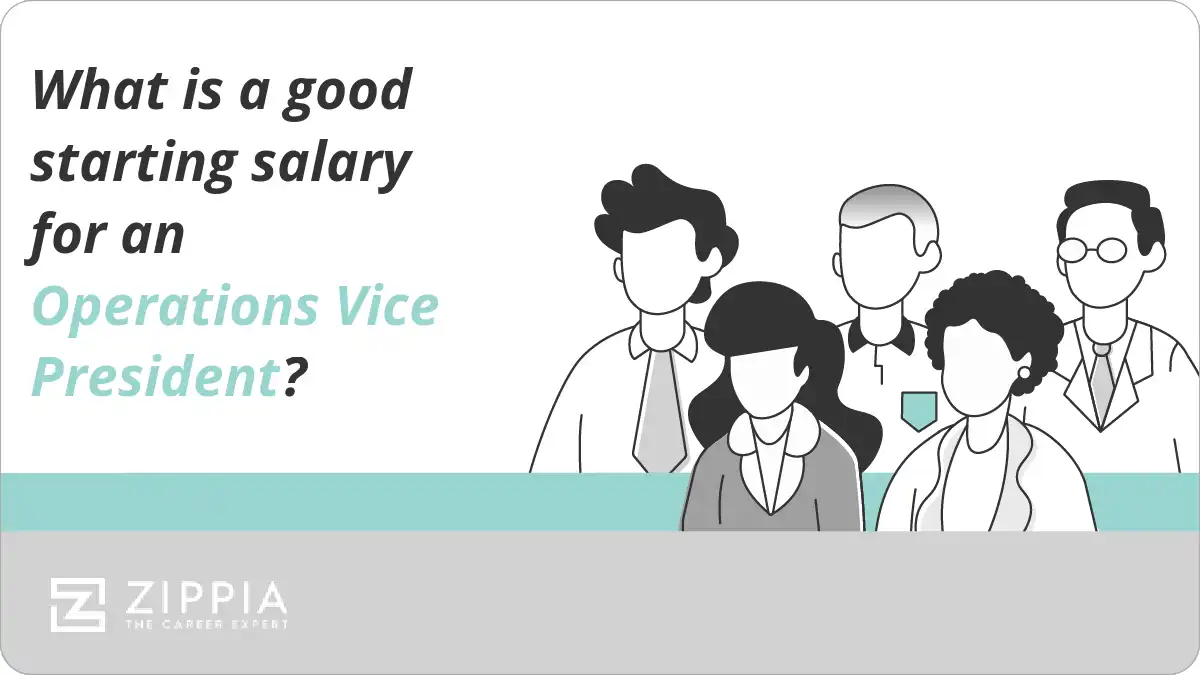 What is a good starting salary for an Operations Vice President?