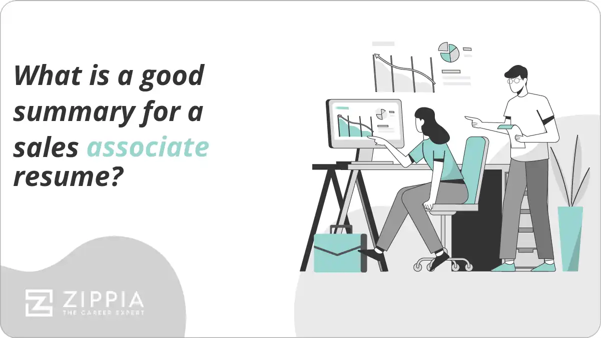 What is a good summary for a sales associate resume?