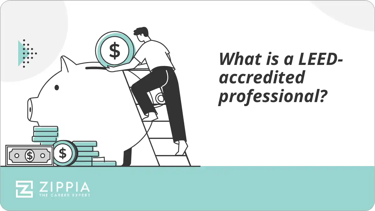 What is a LEED-accredited professional?