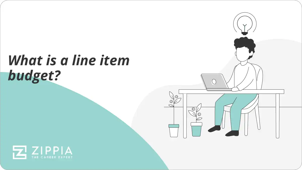 What is a line item budget?