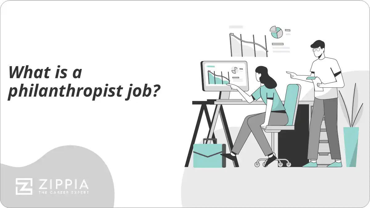 What is a philanthropist job?