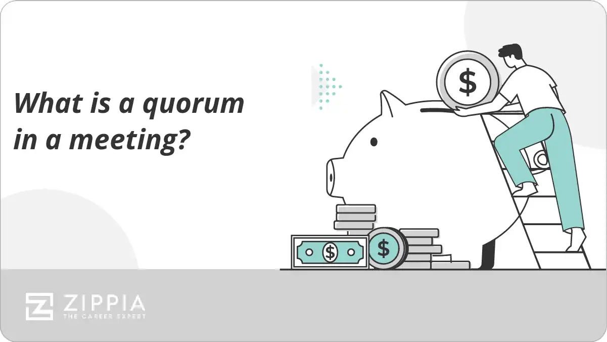 What is a quorum in a meeting?
