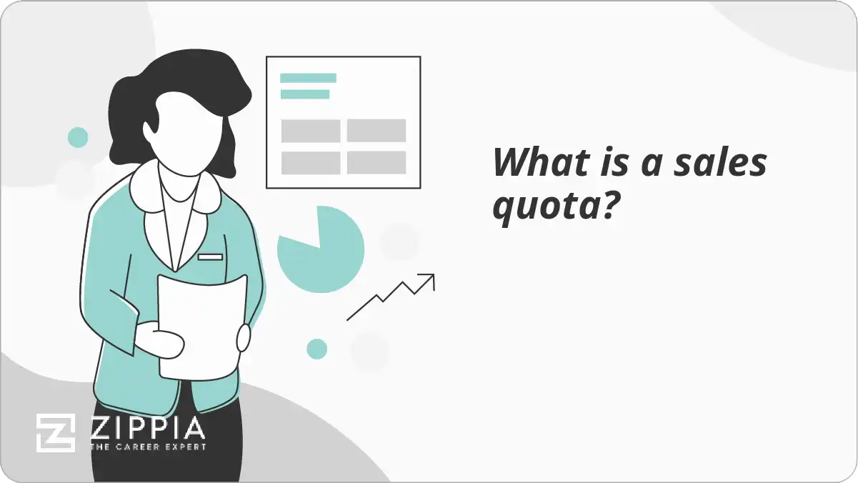 What is a sales quota?