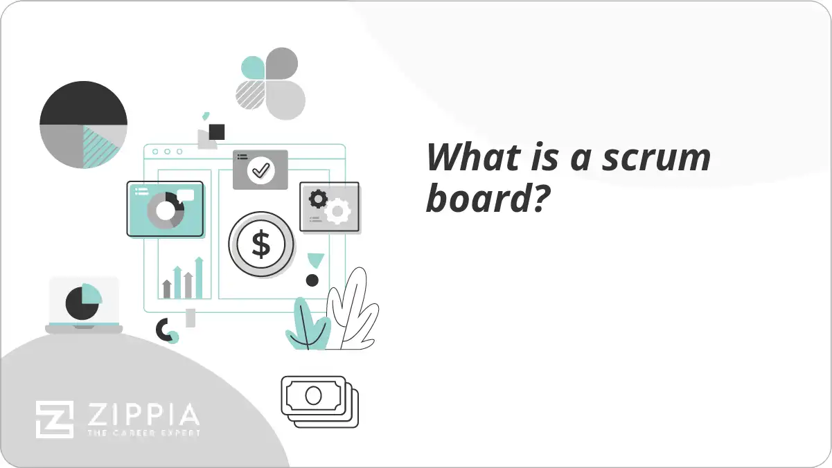 What is a scrum board?