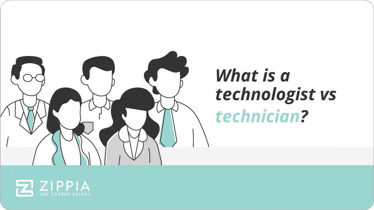 What is a technologist vs technician?