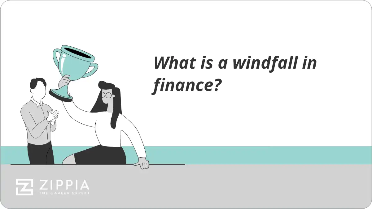 What is a windfall in finance?