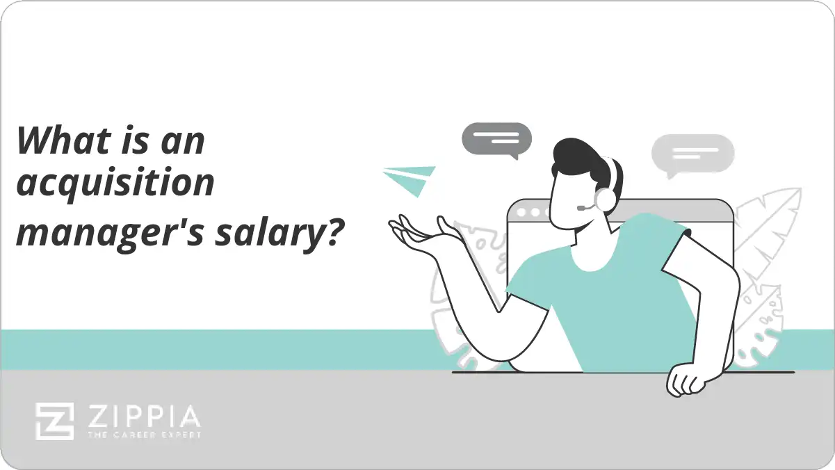 What is an acquisition manager's salary?